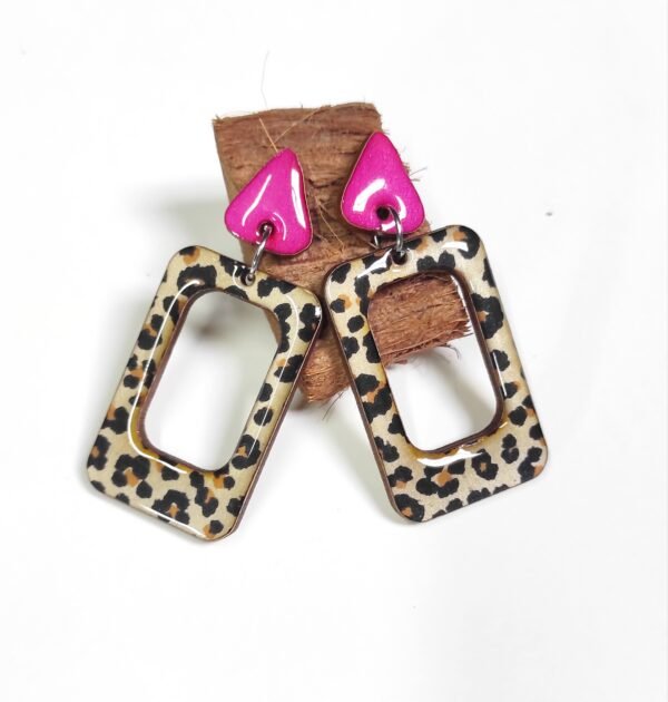 pendientes leopardo