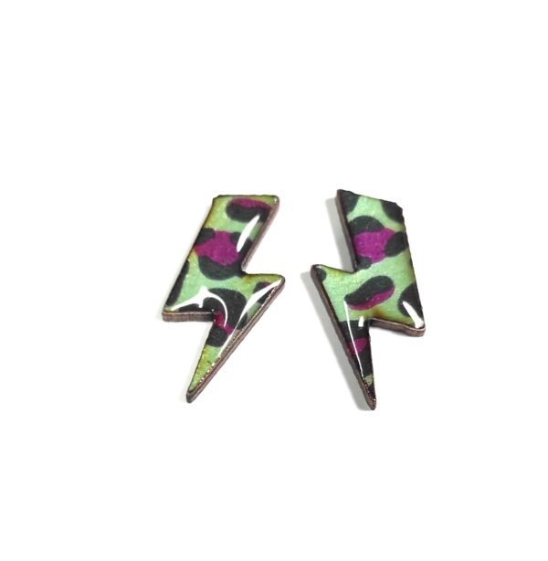 Rayitos animal print turquesa