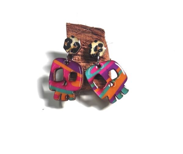 Calaveras pequeñas colores